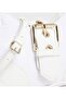 White Women's Shoulder Bag Hand Bags - 3