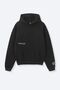 Unisex Black 100% Cotton Oversize Sweatshirt - 3