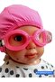 KIDS SWIMMING GLASSES BONE SET Pool Glasses Pool Cap Sea Cap Sea Glasses Set - 4