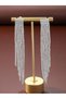 Women's Waterway Zircon Stone 6 Row Evening Dress Earrings - 2