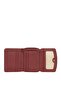 Cengiz Pakel Women's Genuine Leather Mini Horizontal Snap Wallet/Portfolio - 65288 - Claret Red - 2