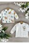 2-Piece Organic Cotton Baby Top Cardigan Set Kaplan - 3