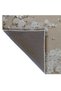 Mira Beige White Floral Branches and Bird Detailed Modern Decorative Carpet Mira5507 - 4