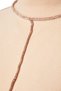 Camel Karioca Stitched A-Line/A-Line Formal Selanik/Knitwear Look Midi Knitted Dress TWOAW24EL00333 - 3