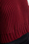 Bordo Süper Crop Basic Triko Kazak TWOAW24KZ00275 - 4