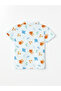 Polo Collar Collar Short Sleeve Baby Boy Pajama Set with Shorts - 3