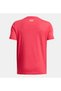 Ua Logo Wordmark Kids T-Shirt - Short Sleeve, 1380747 -989 - 2