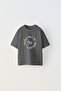 Let's Play Chess Written Rotating Chess Design Printed Smoked Children's T-Shirt