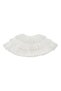 White Folded Short Cape - 2