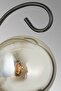 Modern Black Butterfly Smoked Glass Sconce - 4
