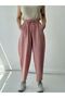Women's Salmon Light Baggy Trousers - Yoga Meditation - 3