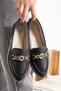 Women's Ballet Flats with Buckle Detail, Stylish Comfortable Orthopedic Casual Shoes - 3