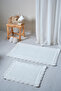 Set of 2 Ramos Embroidered Mats - 60 x 100 cm