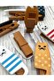 Wooden Cat Patterned 4-Pack Paper Clip / Photo Clip - 7