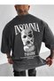 Men's Printed Crew Neck Oversize Tshirt