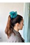 Scrunchie Large Size Bagel Buckle Women's Oil - 3