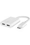 RockStar™ USB-C Audio + Charge Adapter - 60W Fast Charging for iPhone, iPad, Pixel & More - White