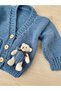 Hand Knitted Baby Cardigan with Toys