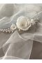 Pearl Flower Bridal Hair Accessory - 3