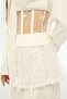 Dantel blazer ceket - 5