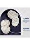 Washable 12-Pack Fabric Breast Pads - 2