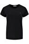 Rose Pink Regular Fit T-Shirt Turn up Ss Top - 3