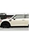 Mini Cooper F55 F56 Right And Left Side Signal Surround 3d Covering Sticker Black/white Checkered - 4