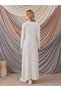 Long Sleeve Undergarment |   Color: Ivory |   Long Sleeve Layered Dress - 4