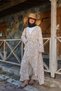 Brown Ethnic Patterned Şile Cloth Kimono - 3
