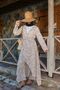Brown Ethnic Patterned Şile Cloth Kimono - 7