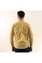 Sun Yellow Cotton Lycra Outdoor Double Pocket Flap Slim Fit Western Shirt - 5
