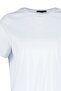 Beyaz Regular Fit Basic Bisiklet Yaka %100 Pamuk Örme Büyük Beden T-Shirt TBBSS22TS0733 - 7