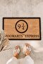 Hogwarts express framed harry potter coco doormat