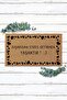 Heart Frame Prohibited Bringing Stress Outside Mat Koko Mat Outside Door Mat Bristle Mat