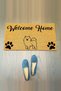 Pomeranian Boo Breed Dog Door Mat Koko Mat Outside Door Mat Bristle Mat