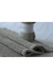 Waffle Baby Blanket & Baby Towel 100% Cotton - 70X100 cm - Dove Gray - 3