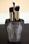 Makeup Organizer, Makeup Brush Holder, Makeup Brush Holder, Antique Silver Finish, Model 2