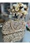 Luxury Stone-Embellished Shiny Evening Dress Bag - 3