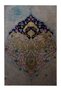Antique Design Series Patterned Decorative Carpet in Beige Blue Tones Antik116 - 4