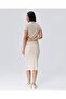 KATE TWO PIECE DRESS SKIRT SET-BEIGE - 5