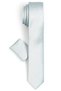 Men's Sky Blue Slim Fit Narrow Fit Plain Tie