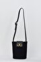 Women's Black Shoulder Bag - Model 05PO24Y1855 - 2