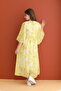 Chiffon Patterned Dress with Inner Lining - 7