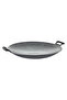 3225 - One Piece, Biogranit, Silicone Handle 40 Cm. Sheet Metal Roasting Pan Gray Body, Gray Detail - 2
