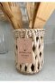 15 cm Wicker Flower Pot Organizer - Ladle, Countertop, Cutlery Table and Wooden Organizer - 3