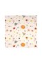 Organic Muslin Baby Blanket 100x100 Cm Art-362 Space Pattern