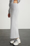 Riya Women's 100% Organic Cotton 3 Yarn Non-Raised Maxi Carmelange Skirt - 2