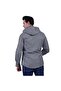 Black and White Houndstooth Patterned Hooded Double Pocket Woolen Winter Lumberjack Jacket Shirt - 4