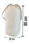 Cream Drawstring Storage Bag Set of 2 Xlarge 86X62 cm - Moving Bag - Quilt Pillow Laundry Storage Bag - 2