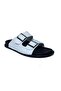 Taşpınar 100% Genuine Leather Double Buckle Adjustable Men's Summer Comfortable Slippers 40-44
